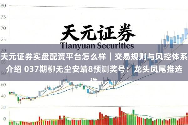 天元证券实盘配资平台怎么样｜交易规则与风控体系介绍 037期柳无尘安靖8预测奖号：龙头凤尾推选