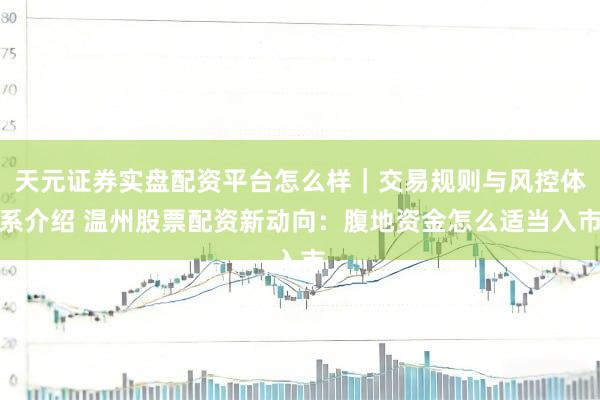 天元证券实盘配资平台怎么样｜交易规则与风控体系介绍 温州股票配资新动向：腹地资金怎么适当入市